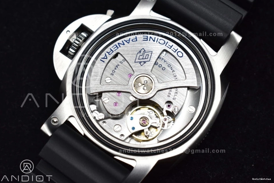 Rubber Strap 1:1 PAM683 MultiPurpose Black on Black Best XXXIV 459 Y SBF Dial Edition 0226